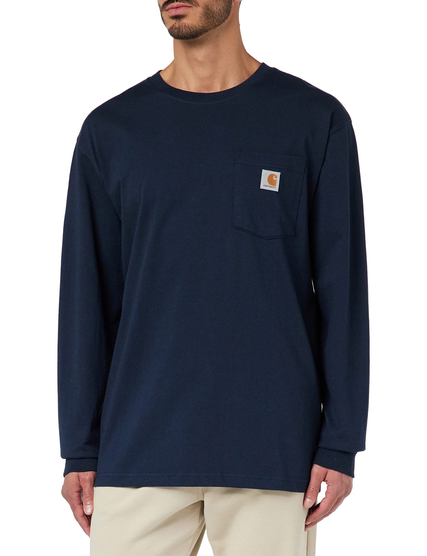 Carhartt Men's Loose Fit Heavyweight LongSleeve Pocket TShirt